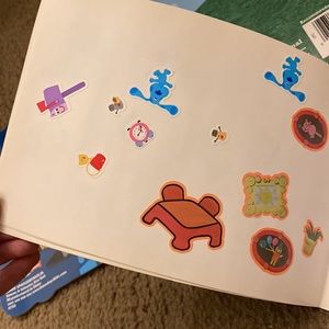 Nickelodeon | Toys | Vintage 9s Blues Clues Sticker Album And Kids ...
